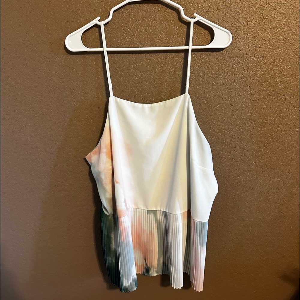 Nine West Spaghetti Strap Blouse